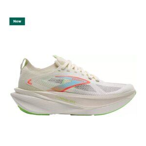 New Brooks! Hyperion Max 3 "White/Green" Shoes Women's